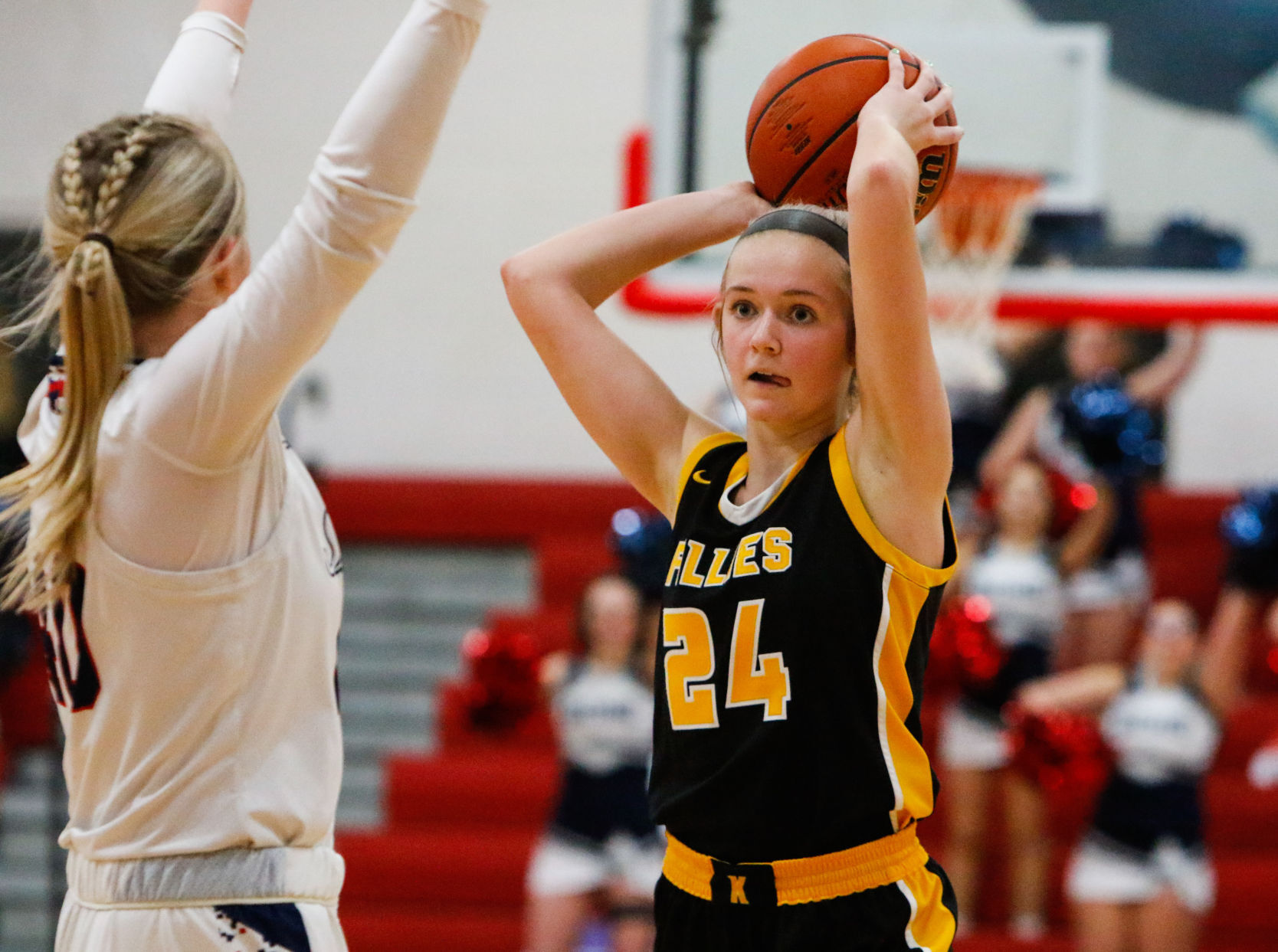 Girls PCC tournament final - Kouts vs. South Central